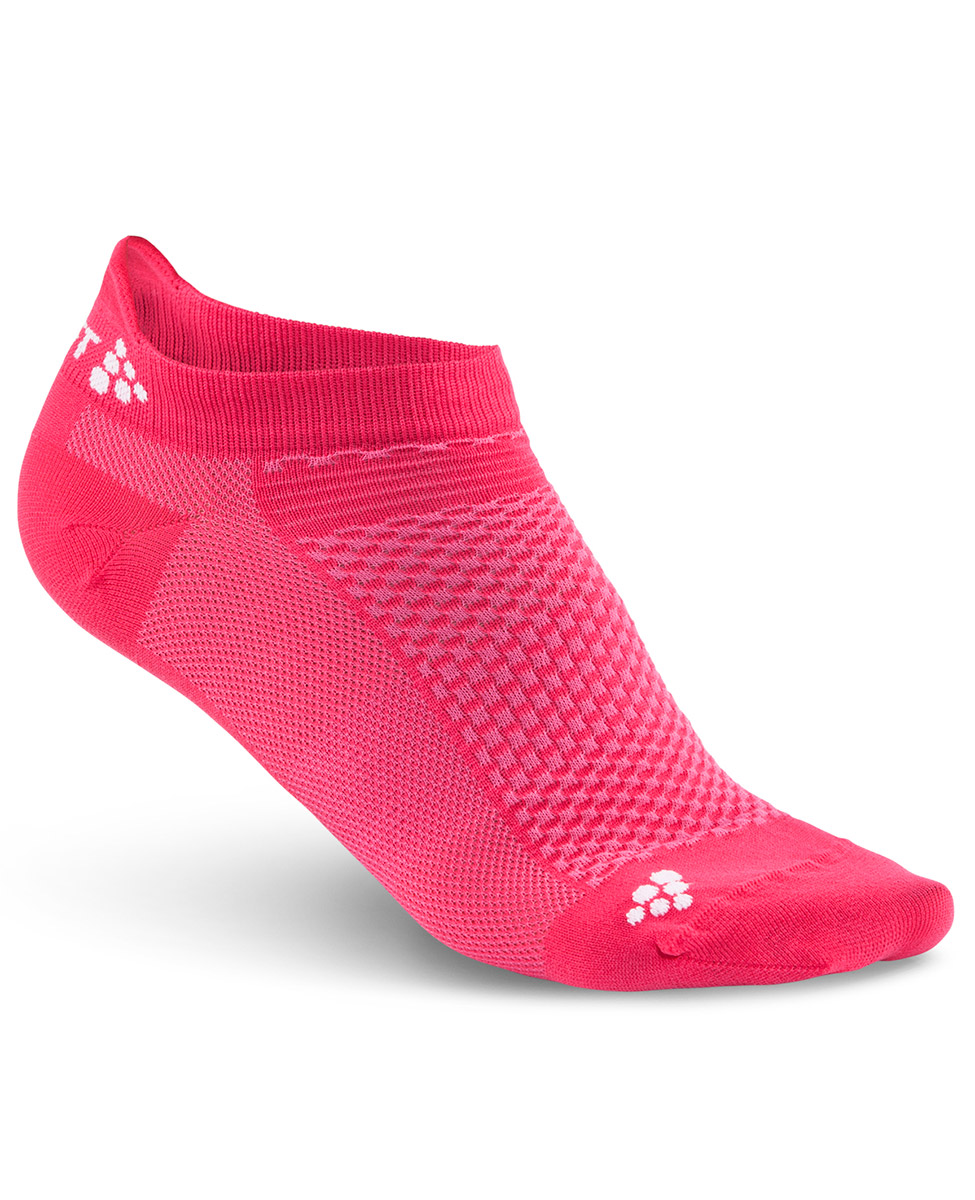 Craft Cool Shaftless Sock 2-Pack - skarpety sportowe różowe 2 pary 