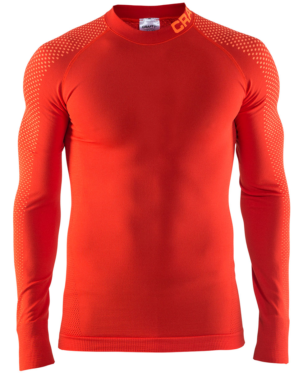 Craft Warm Intensity CN LS - koszulka męska - czerwona rozm. XL