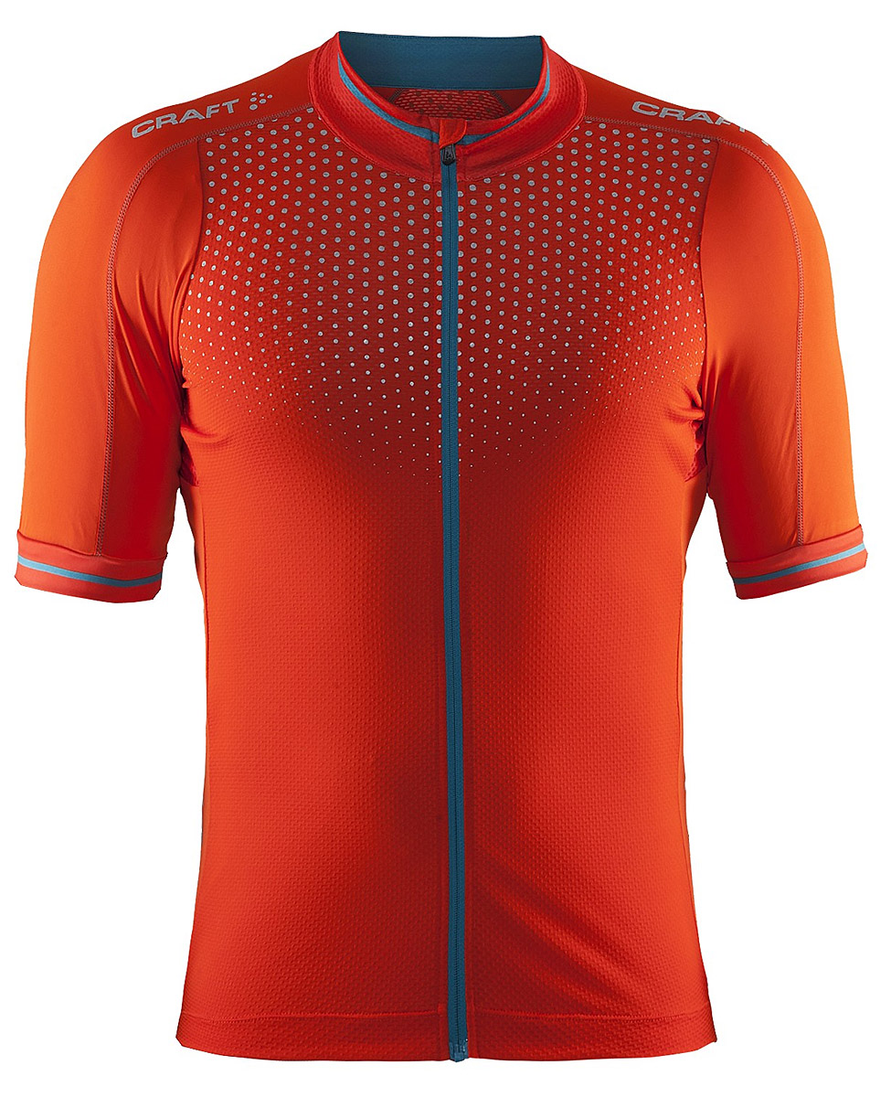 Craft Glow Jersey - męska koszulka rowerowa - pomarańczowa SS16