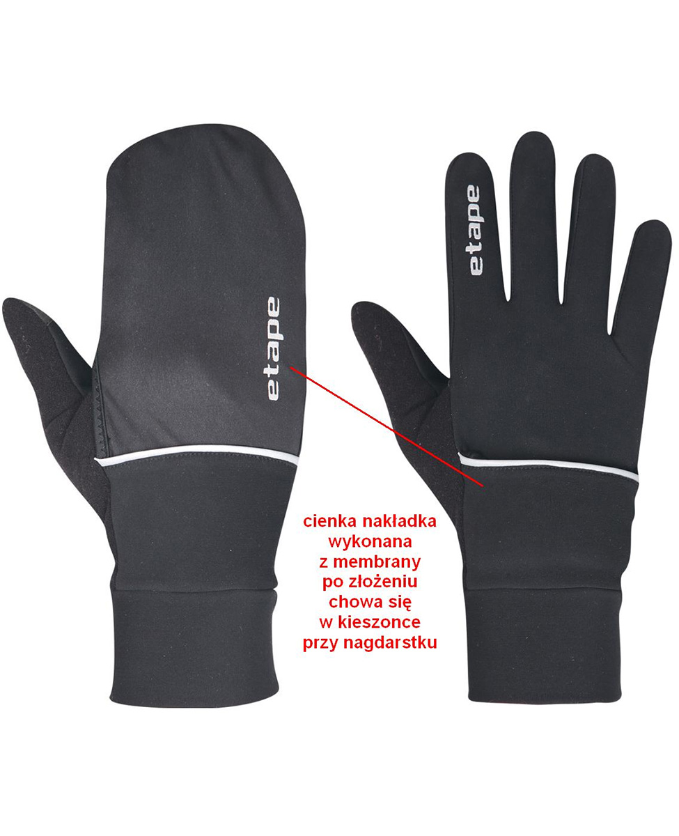 Etape Cover WS+ rękawiczki hybrydowe