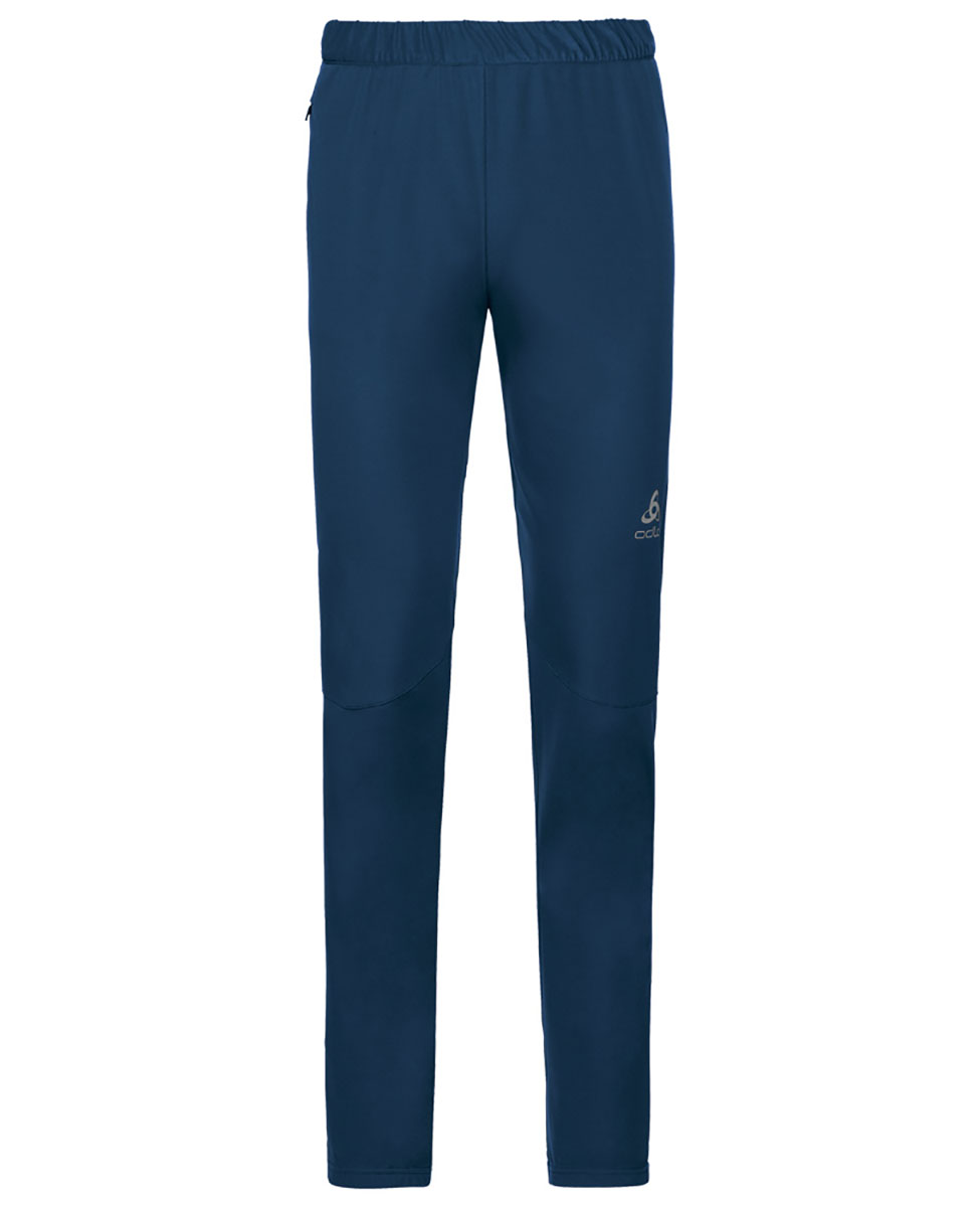 Odlo Aeolus Element Warm Pants męskie ciepłe spodnie - niebieskie