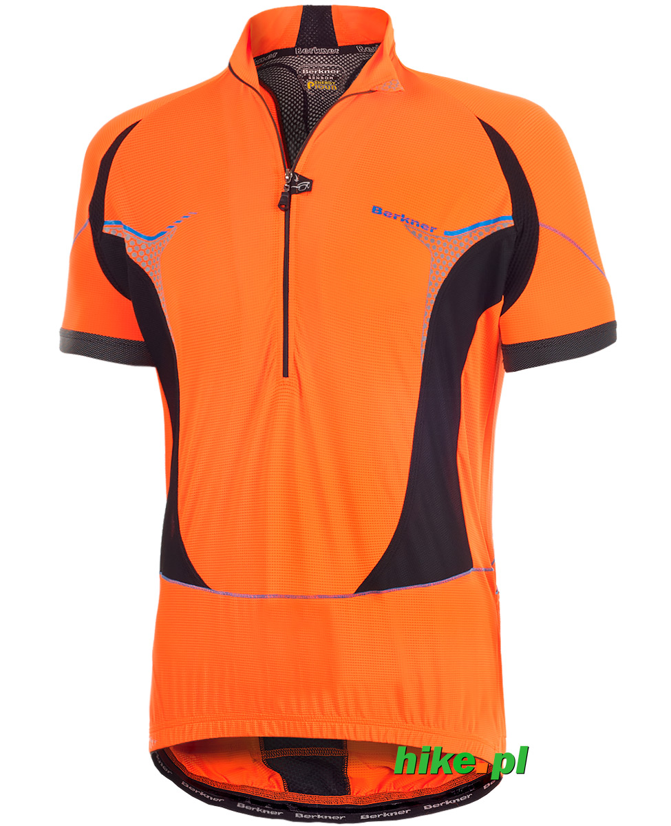 Berkner Joe - męska koszulka rowerowa - pomarańczowa