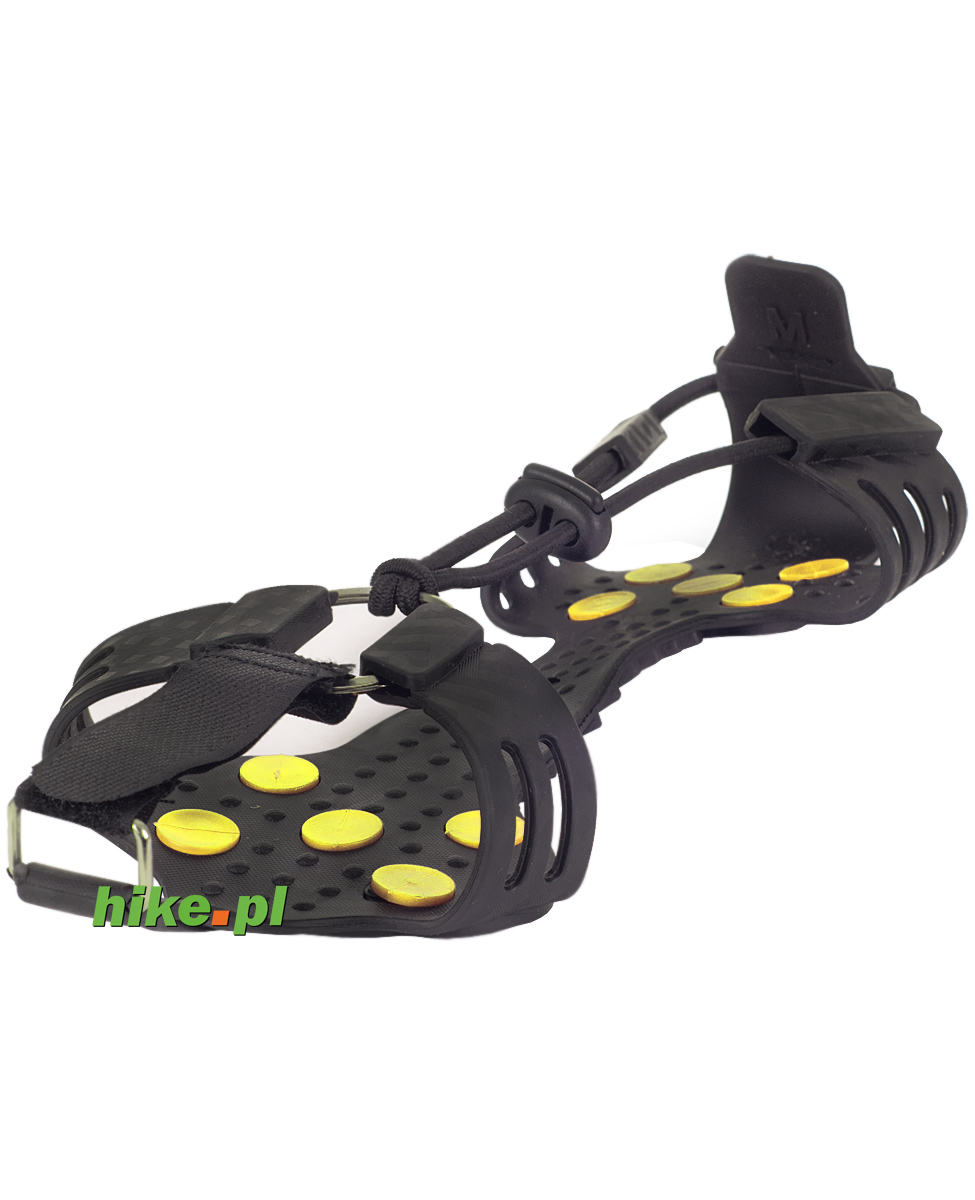 antypoślizgowe nakładki na buty Bushmen Trail czarno-żółte