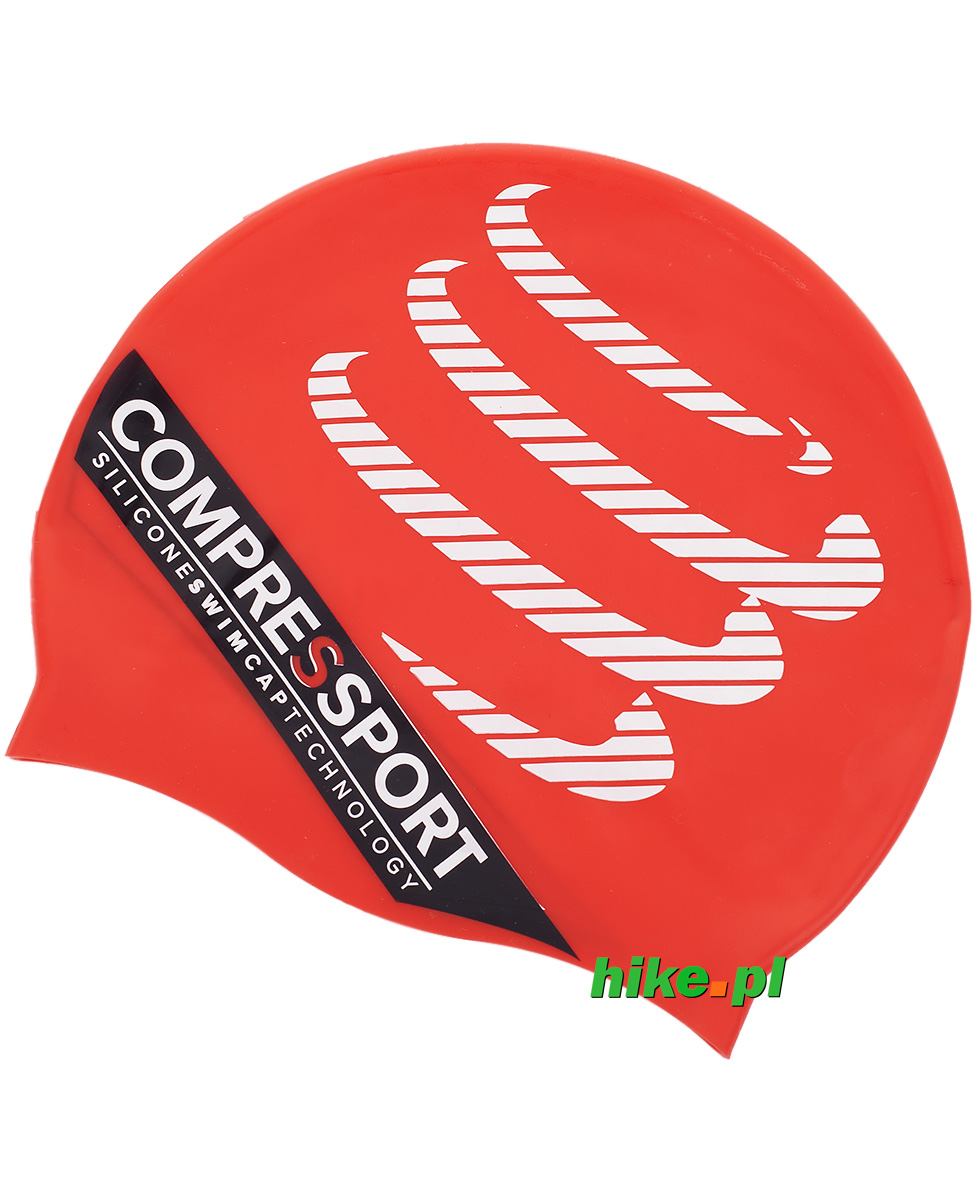 czepek do pływania Compressport Swim Cap czerwony