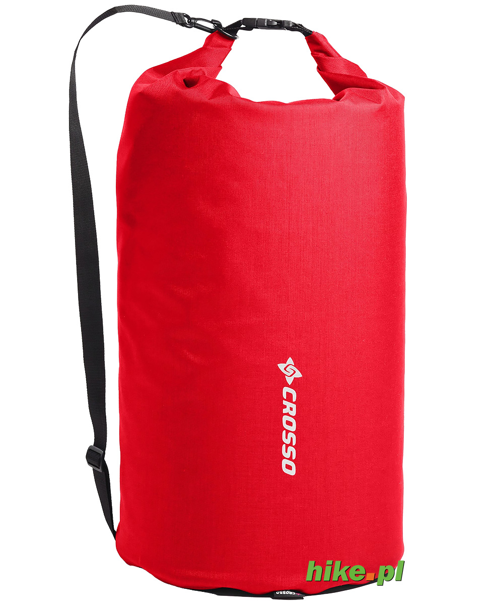 Crosso Expert Bag 50 L - worek transportowy na tylny bagażnik - czerwony