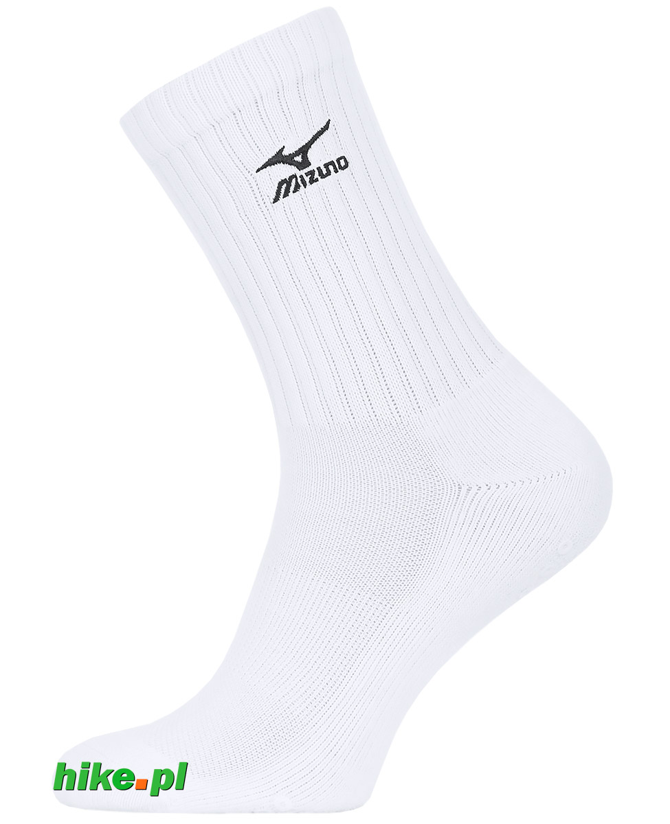 skarpety siatkarskie Mizuno Volley Sock DryLite Mid białe