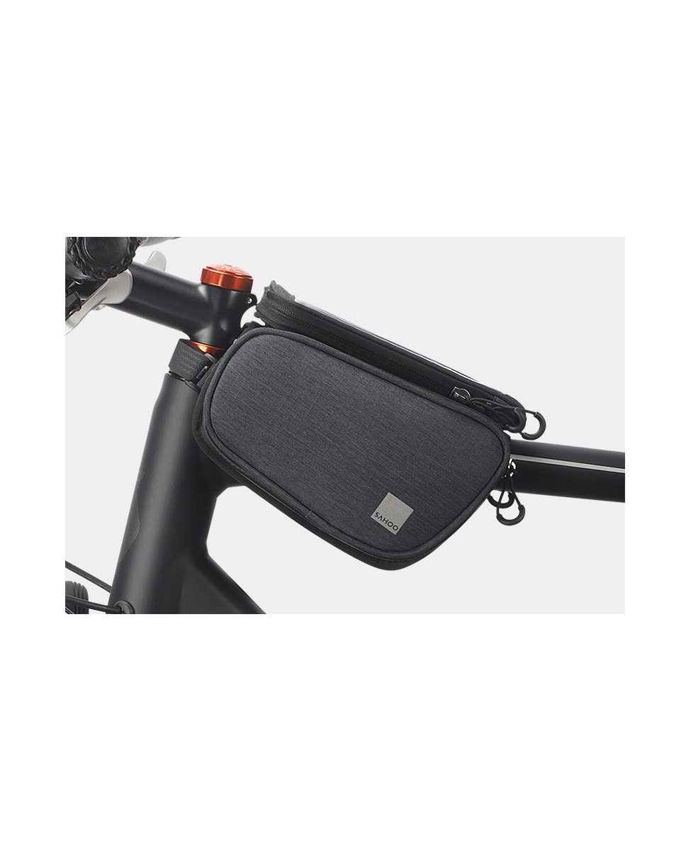 Roswheel podwójna torebka rowerowa z odpinanym etui na telefon Essentials