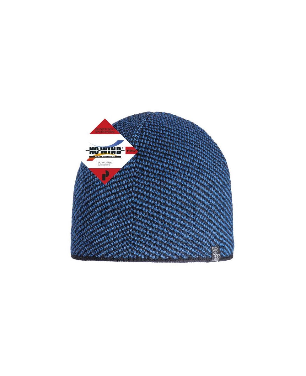 SPREE PRO 200C - wiatroszczelna czapka - niebieski/czarna