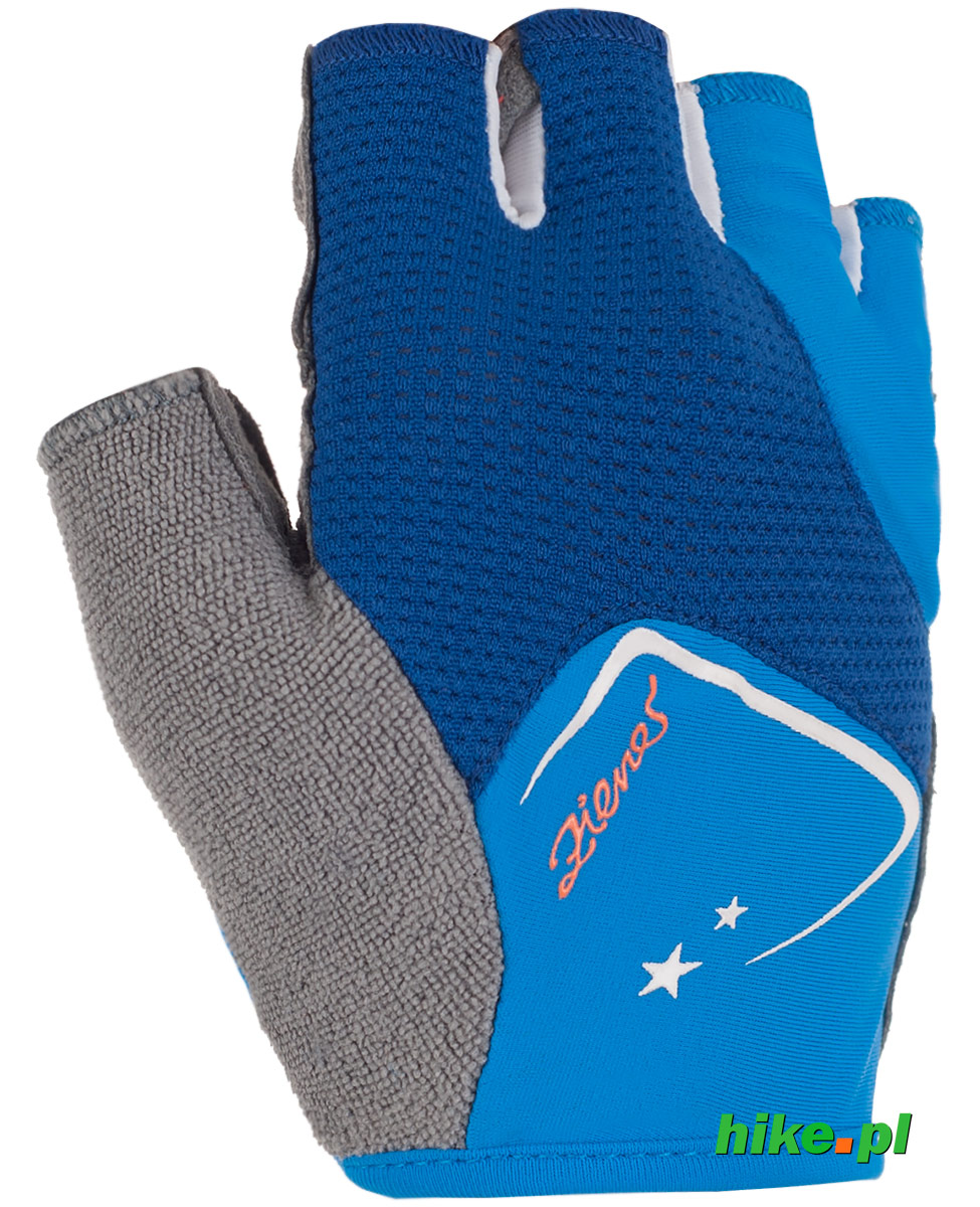 Ziener Cenna - damskie rękawiczki rowerowe - niebieskie