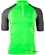 męska koszulka rowerowa Brubeck zielono-grafitowa