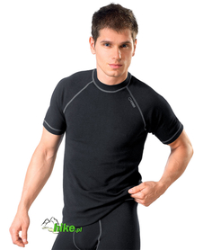 męska koszulka termoaktywna gWinner Classic V Dry czarna