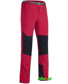 męskie spodnie trekkingowe Milo Tacul czerwone