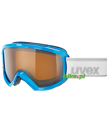 gogle narciarskie Uvex Fire Polavision niebieskie