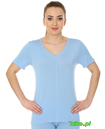 Brubeck piżama Comfort Night - koszulka damska z krótkim rękawem błękitna, rozm. XL