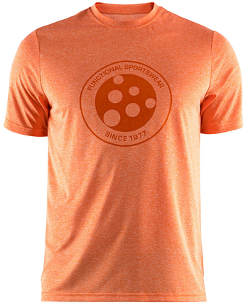 CRAFT EAZE SS TEE M 1906406 - męska koszulka - pomarańczowa